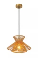 Lampa wisząca Tasman jasny brąz Ø 32cm. E27 lucide 10420/32/72 | 5411212106001 noxbox lampynox www.lampynox.pl