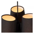 Lampa wisząca Gregory czarny Ø 34,3cm. 3xE27 lucide 30495/03/30 | 5411212303127 noxbox lampynox www.lampynox.pl