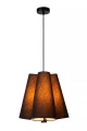 Lampa wisząca Gregory czarny Ø 34,3cm. 3xE27 lucide 30495/03/30 | 5411212303127 noxbox lampynox www.lampynox.pl