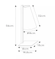 Lampa stołowa Gregory czarny E27 lucide 30595/81/30 | 5411212303141 noxbox lampynox www.lampynox.pl