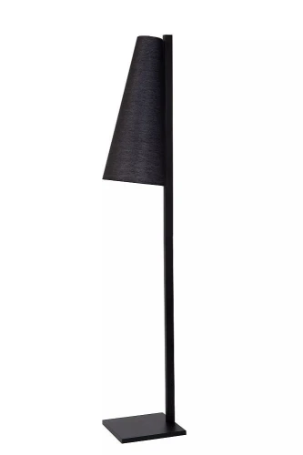Lampa podłogowa stojąca Gregory czarny E27 lucide 30795/81/30 | 5411212303103 noxbox lampynox www.lampynox.pl
