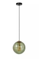 Lampa wisząca Monsaraz zielony Ø 25cm. E27 lucide 45493/30/33 | 5411212452399 noxbox lampynox www.lampynox.pl