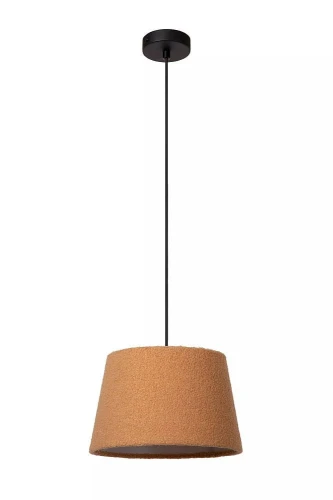Lampa wisząca Woolly żółty ochra Ø 28cm. E27 lucide 10416/01/44 | 5411212105851 noxbox lampynox www.lampynox.pl