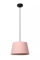 Lampa wisząca Woolly różowy Ø 28cm. E27 lucide 10416/01/66 | 5411212105844 noxbox lampynox www.lampynox.pl
