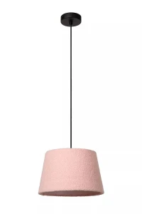Woolly różowy Ø 28cm. E27 Lampa wisząca