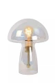 Lampka stołowa Fungo transparentny E27 lucide 10514/01/60 | 5411212105738 noxbox lampynox www.lampynox.pl