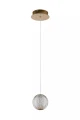 Lampa wisząca CINTRA przeźroczysta Ø14cm. LED 5,7W 2700K lucide 13499/04/60 | 5411212134370 noxbox lampynox www.lampynox.pl