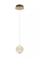 Lampa wisząca CINTRA przeźroczysta Ø14cm. LED 5,7W 2700K lucide 13499/04/60 | 5411212134370 noxbox lampynox www.lampynox.pl