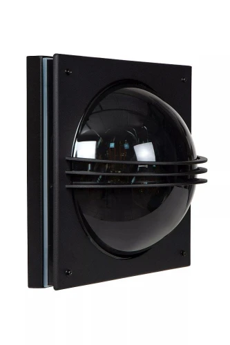 Kinkiet zewnętrzny Privas czarny wys. 30cm. 2xE27 IP44 lucide 14828/02/30 | 5411212144447 noxbox lampynox www.lampynox.pl