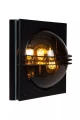 Kinkiet zewnętrzny Privas czarny wys. 30cm. 2xE27 IP44 lucide 14828/02/30 | 5411212144447 noxbox lampynox www.lampynox.pl