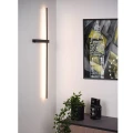 Kinkiet ścienny SEGIN LED Czarny szer. 90cm 6W 2700K Lucide 12200/60/30 | 5411212126900 noxbox lampynox www.lampynox.pl