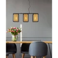 Lampa wisząca SANSA Czarna / Matowe złoto 3 x E27 Lampa wisząca Lucide 21422/03/30 | 5411212211231 noxbox lampynox www.lampynox.pl