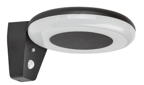Kinkiet zewnętrzny ściemnialny z czujnikiem ruchu i zmierzchu Certovo czarny zasilanie solarne PIR LED Dim. 4W 4000K IP44 rabalux 77010 | 5996595770105 noxbox lampynox www.lampynox.pl