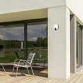 Kinkiet zewnętrzny Cyprus czarny LED 10W 3000K IP44 rabalux 7074 | 5998250370743 noxbox lampynox www.lampynox.pl