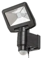 Naświetlacz zewnętrzny z czujnikiem ruchu i zmierzchu Dojran czarny zasilanie solarne LED PIR 5W 4000K IP44 rabalux 77021 | 5996595770211 noxbox lampynox www.lampynox.pl