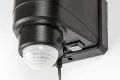 Naświetlacz zewnętrzny z czujnikiem ruchu i zmierzchu Dojran czarny zasilanie solarne LED PIR 5W 4000K IP44 rabalux 77021 | 5996595770211 noxbox lampynox www.lampynox.pl