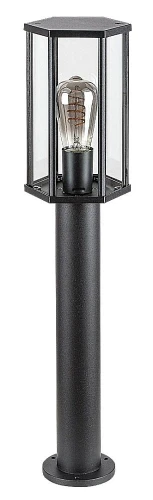 Lampa ogrodowa stojąca Dubrovnik czarny mat wys. 65cm. E27 IP44 rabalux 7240 | 5998250372402 noxbox lampynox www.lampynox.pl