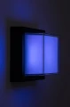 Kinkiet zewnętrzny sterowany aplikacją Durbe czarny Tuya Wi-Fi Bluetooth LED 10W 3000-6500K RGB IP54 rabalux 7247 | 5998250372471 noxbox lampynox www.lampynox.pl