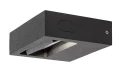 Kinkiet zewnętrzny z regulowanym kierunkiem świecenia Ganges czarny mat LED 7W 4000K IP65 rabalux 7052 | 5998250370521 noxbox lampynox www.lampynox.pl