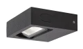 Kinkiet zewnętrzny z regulowanym kierunkiem świecenia Ganges czarny mat LED 7W 4000K IP65 rabalux 7052 | 5998250370521 noxbox lampynox www.lampynox.pl
