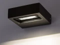 Kinkiet zewnętrzny z regulowanym kierunkiem świecenia Ganges czarny mat LED 7W 4000K IP65 rabalux 7052 | 5998250370521 noxbox lampynox www.lampynox.pl