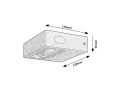 Kinkiet zewnętrzny z regulowanym kierunkiem świecenia Ganges czarny mat LED 7W 4000K IP65 rabalux 7052 | 5998250370521 noxbox lampynox www.lampynox.pl