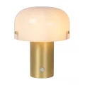 Lampka stołowa TIMON Złoty Mat E14 ściemnialna Lucide 05538/01/02 | 5411212051387 noxbox lampynox www.lampynox.pl