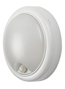 Hitura biały PIR LED 15W 4000K IP54 Kinkiet zewnętrzny z czujnikiem ruchu i zmierzchu