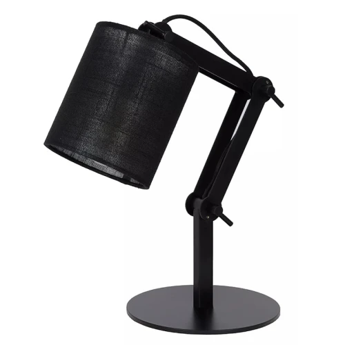 Lampka stołowa TAMPA Czarna E27  Lucide 45592/81/30 | 5411212451408 noxbox lampynox www.lampynox.pl