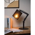 Lampka stołowa TAMPA Czarna E27  Lucide 45592/81/30 | 5411212451408 noxbox lampynox www.lampynox.pl