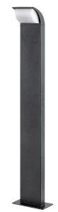 Hongkong czarny wys. 80cm. LED 9W 4000K IP65 Ogrodowa lampa stojąca