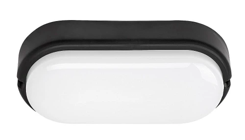 Plafon zewnętrzny Hort czarny LED 15W 4000K IP54 rabalux 7409 | 5998250374093 noxbox lampynox www.lampynox.pl
