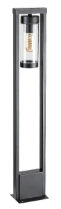 Kolta czarny mat wys. 80cm. E27 IP44 Lampa ogrodowa stojąca