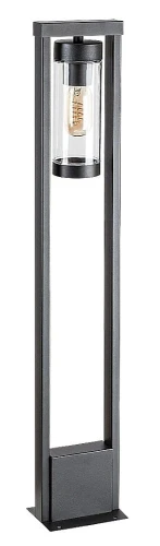 Lampa ogrodowa stojąca Kolta czarny mat wys. 80cm. E27 IP44 rabalux 7387 | 5998250373874 noxbox lampynox www.lampynox.pl