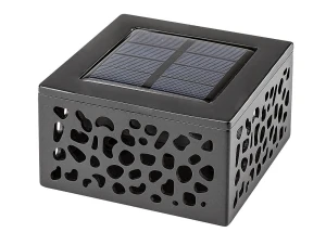 Medulin czarny zasilanie solarne LED 0,5W 3000K IP44 Dekoracyjna lampka stołowa zewnętrzna 