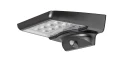 Kinkiet zewnętrzny z czujnikiem ruchu i zmierzchu Moselle czarny zasilanie solarne PIR LED 4W 4000K IP44 rabalux 77014 | 5996595770143 noxbox lampynox www.lampynox.pl