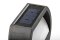 Zewnętrzna lampa nad stopnie schodowe z czujnikiem zmierzchu Narmada czarny zasilanie solarne LED 0,5W 4000K IP44 rabalux 77004 | 5996595770044 noxbox lampynox www.lampynox.pl