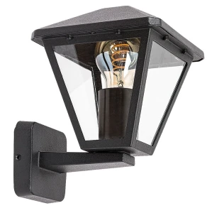 Paravento czarny E27 IP44 Kinkiet zewnętrzny ( 5 szt. dostępne od ręki. Wysyłka 24 h. )