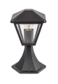Lampa ogrodowa stojąca Paravento czarny wys. 29cm. E27 IP44 rabalux 7148 | 5998250371481 noxbox lampynox www.lampynox.pl