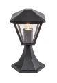 Lampa ogrodowa stojąca Paravento czarny wys. 29cm. E27 IP44 rabalux 7148 | 5998250371481 noxbox lampynox www.lampynox.pl