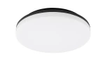Pernik czarny Ø 28cm. LED 24W 3000K IP54 Plafon zewnętrzny