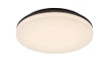 Plafon zewnętrzny Pernik czarny Ø 28cm. LED 24W 3000K IP54 rabalux 7265 | 5998250372655 noxbox lampynox www.lampynox.pl