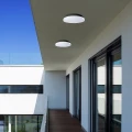 Plafon zewnętrzny Pernik czarny Ø 28cm. LED 24W 3000K IP54 rabalux 7265 | 5998250372655 noxbox lampynox www.lampynox.pl
