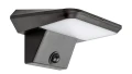 Kinkiet zewnętrzny z czujnikiem ruchu i zmierzchu Qesa czarny zasilanie solarne PIR LED 10W 4000K IP44 rabalux 77005 | 5996595770051 noxbox lampynox www.lampynox.pl
