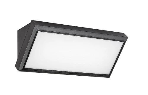 Kinkiet zewnętrzny Rapla czarny LED 12W 4000K IP54 rabalux 7282 | 5998250372822 noxbox lampynox www.lampynox.pl