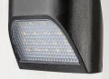 Kinkiet zewnętrzny z czujnikiem ruchu i zmierzchu Sepik czarny zasilanie solarne PIR LED 3,6W 4000K IP44 rabalux 77013﻿ | 5996595770136 noxbox lampynox www.lampynox.pl