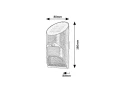 Kinkiet zewnętrzny z czujnikiem ruchu i zmierzchu Sepik czarny zasilanie solarne PIR LED 3,6W 4000K IP44 rabalux 77013﻿ | 5996595770136 noxbox lampynox www.lampynox.pl