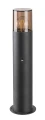 Lampa ogrodowa stojąca Teplice czarny wys. 44cm. PIR E27 IP44 rabalux 77027 | 5996595770273 noxbox lampynox www.lampynox.pl
