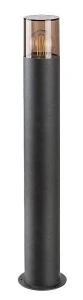 Teplice czarny wys. 60cm. E27 IP44 Lampa ogrodowa stojąca