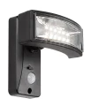 Naświetlacz z czujnikiem ruchu i zmierzchu Valpovo czarny zasilanie solarne PIR LED 2,4W 4000K IP44 rabalux 77019 | 5996595770198 noxbox lampynox www.lampynox.pl